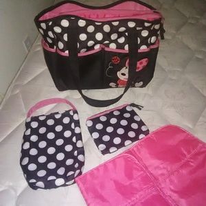 Mini mouse Diaper bag